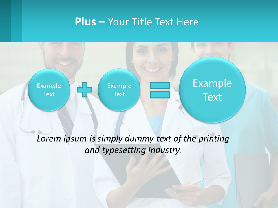 Females Professional Work PowerPoint Template