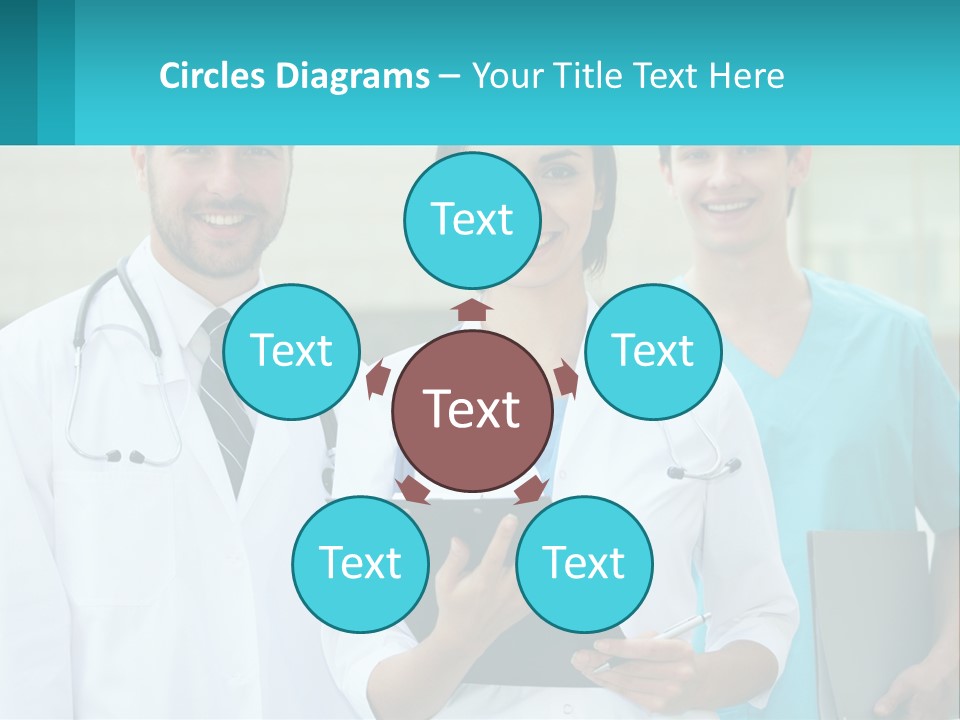 Females Professional Work PowerPoint Template