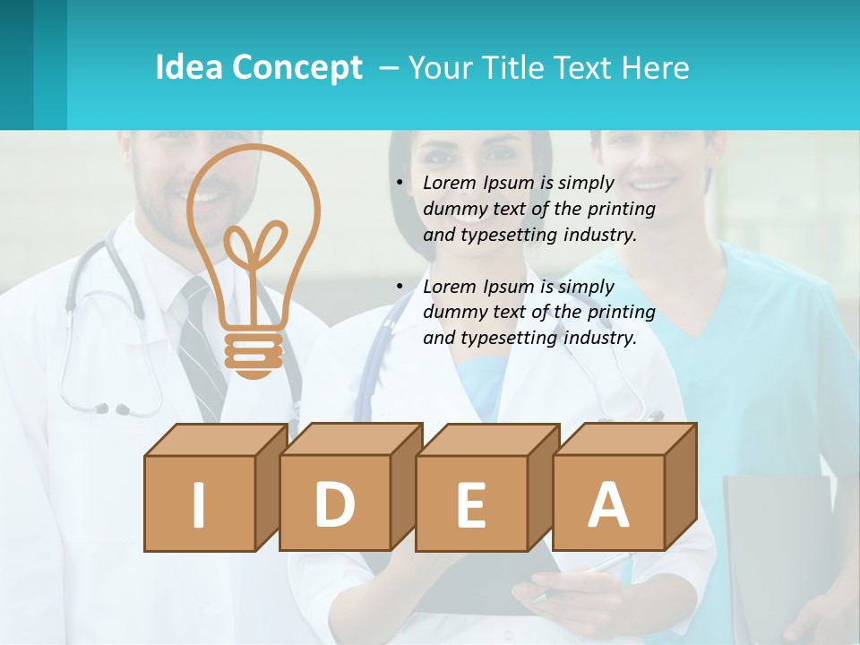 Females Professional Work PowerPoint Template