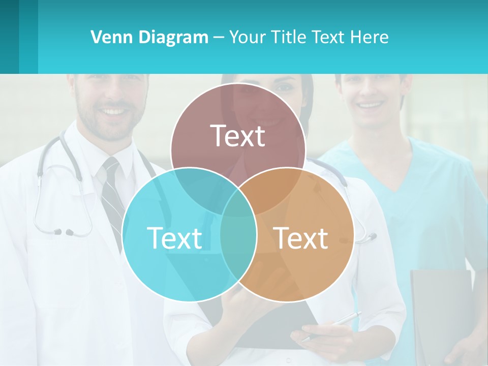 Females Professional Work PowerPoint Template