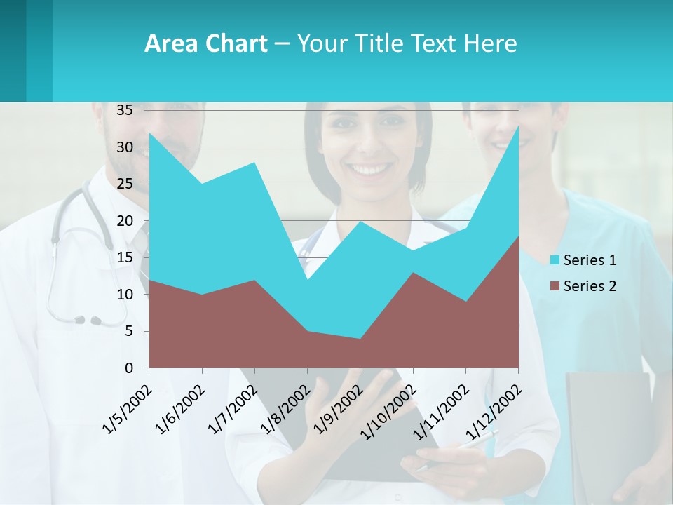 Females Professional Work PowerPoint Template
