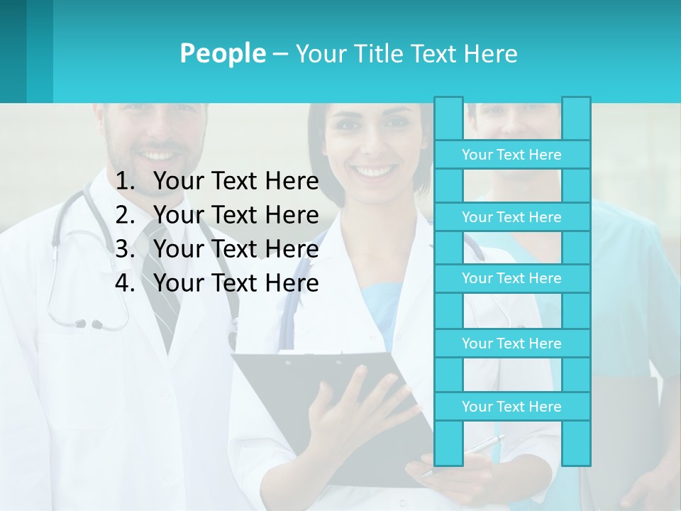 Females Professional Work PowerPoint Template