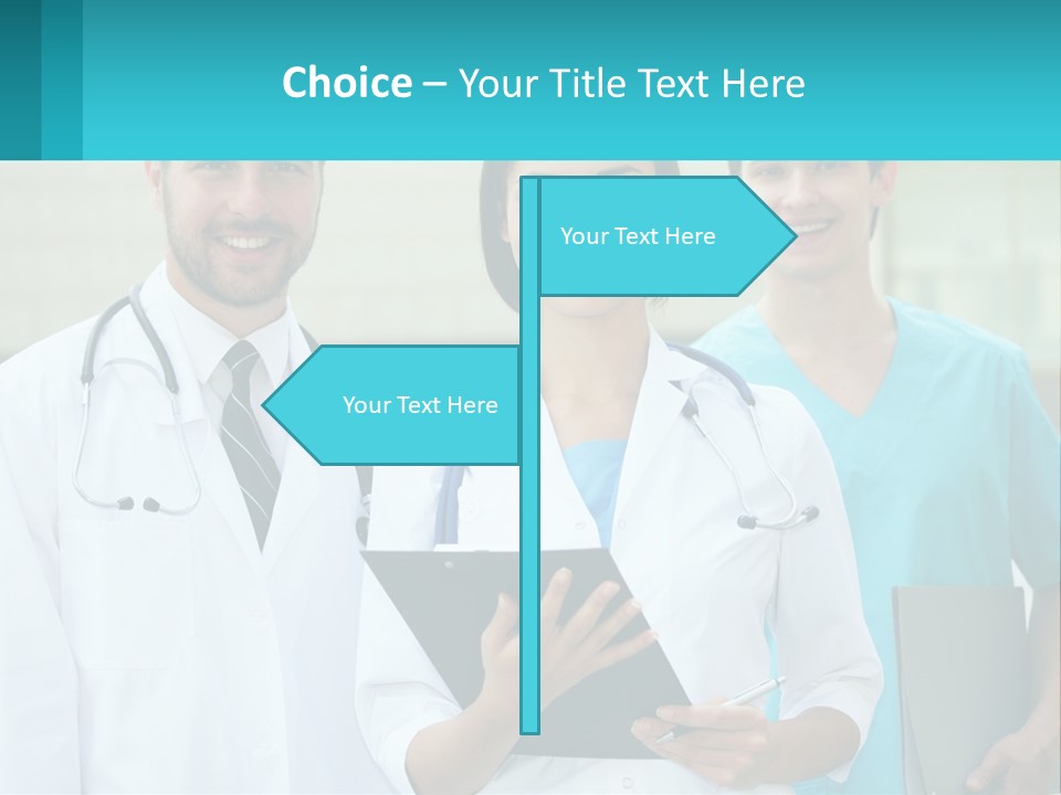 Females Professional Work PowerPoint Template