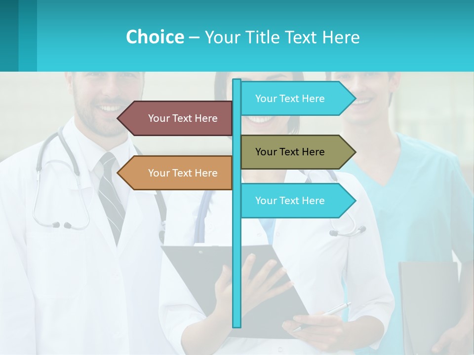Females Professional Work PowerPoint Template