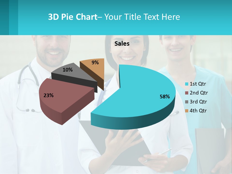 Females Professional Work PowerPoint Template