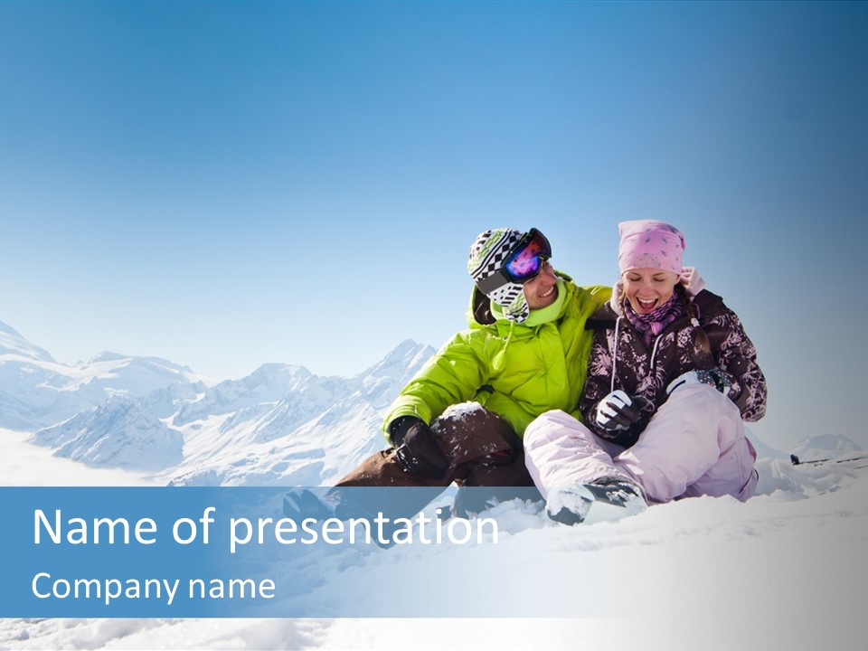 Man Alpine Nice PowerPoint Template