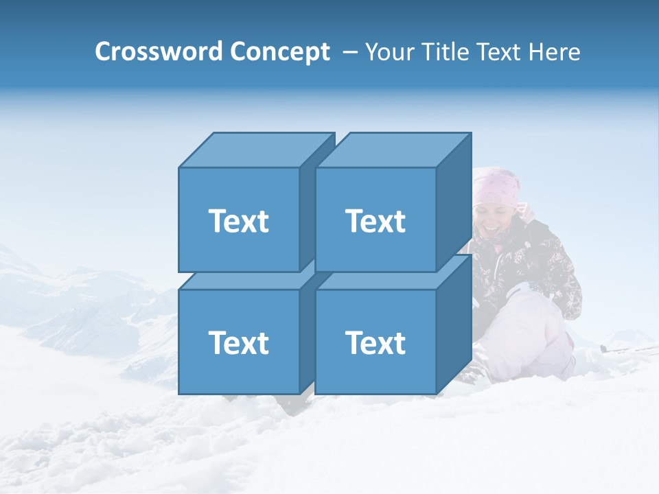 Man Alpine Nice PowerPoint Template