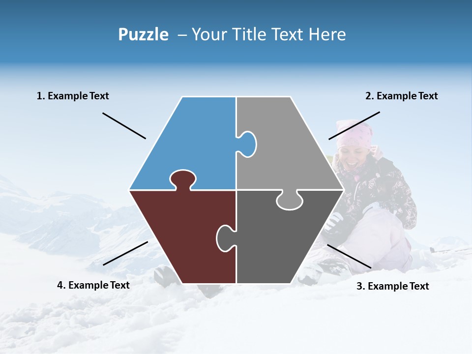 Man Alpine Nice PowerPoint Template