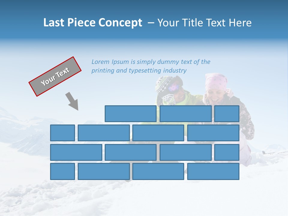 Man Alpine Nice PowerPoint Template