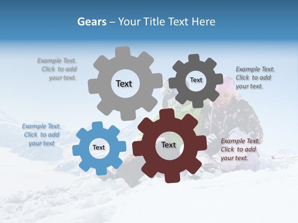 Man Alpine Nice PowerPoint Template