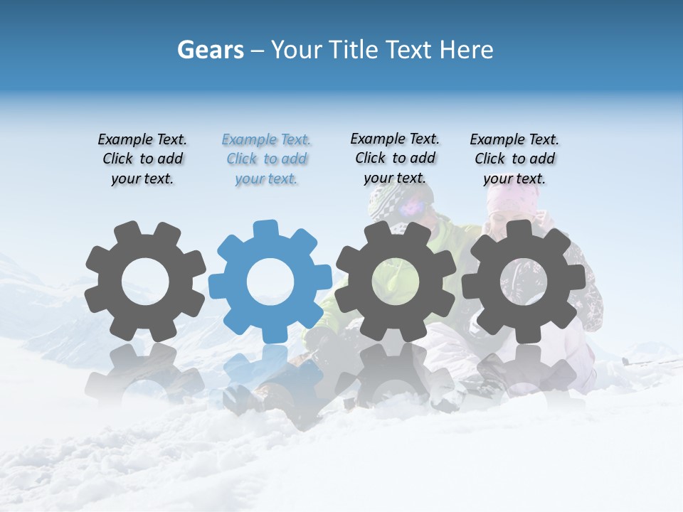 Man Alpine Nice PowerPoint Template