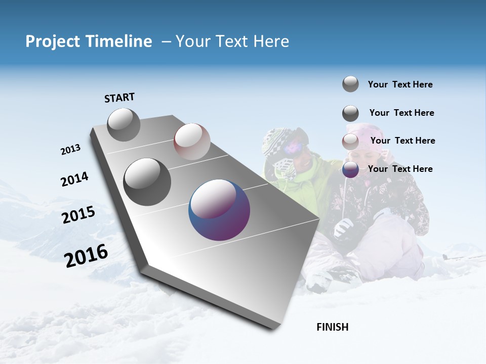 Man Alpine Nice PowerPoint Template