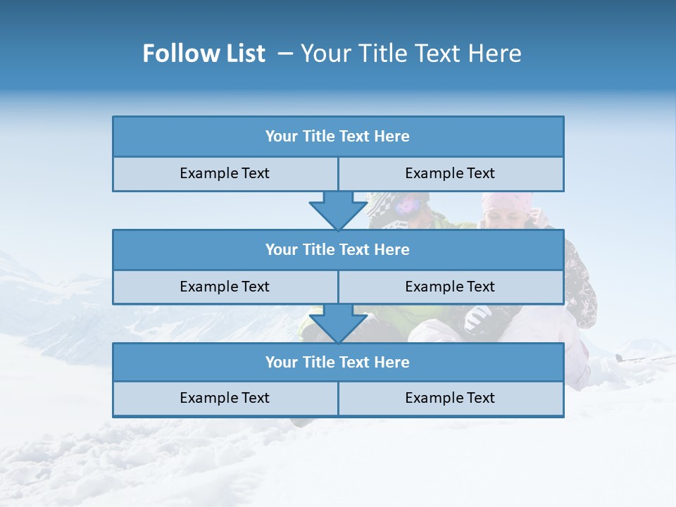 Man Alpine Nice PowerPoint Template