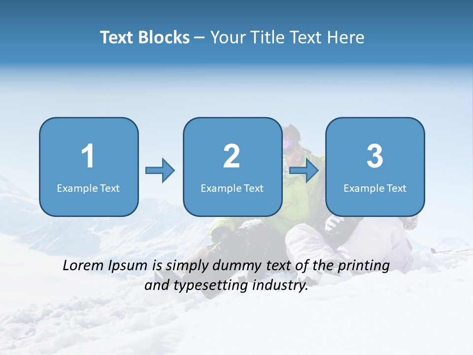 Man Alpine Nice PowerPoint Template