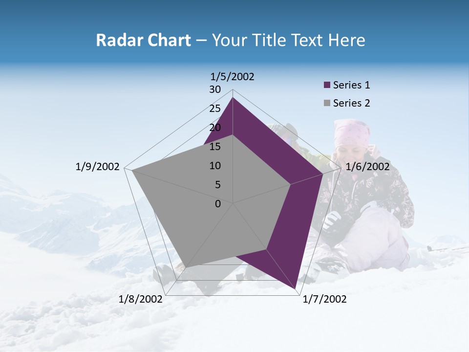 Man Alpine Nice PowerPoint Template