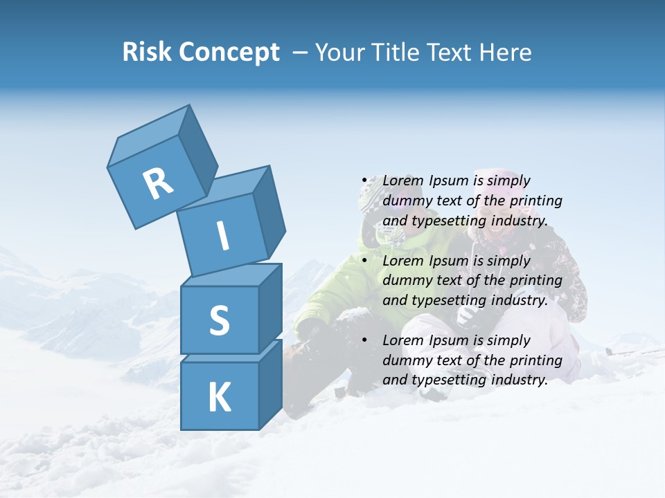 Man Alpine Nice PowerPoint Template