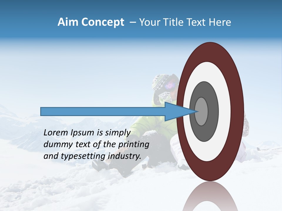 Man Alpine Nice PowerPoint Template