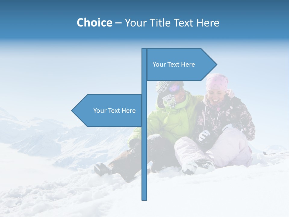Man Alpine Nice PowerPoint Template