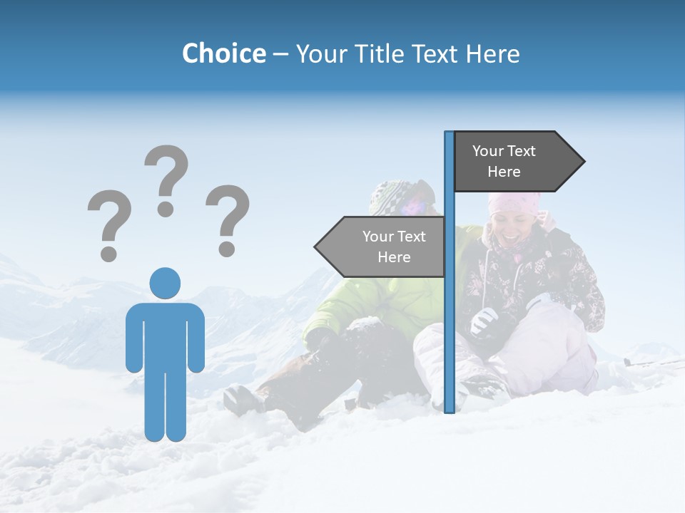Man Alpine Nice PowerPoint Template