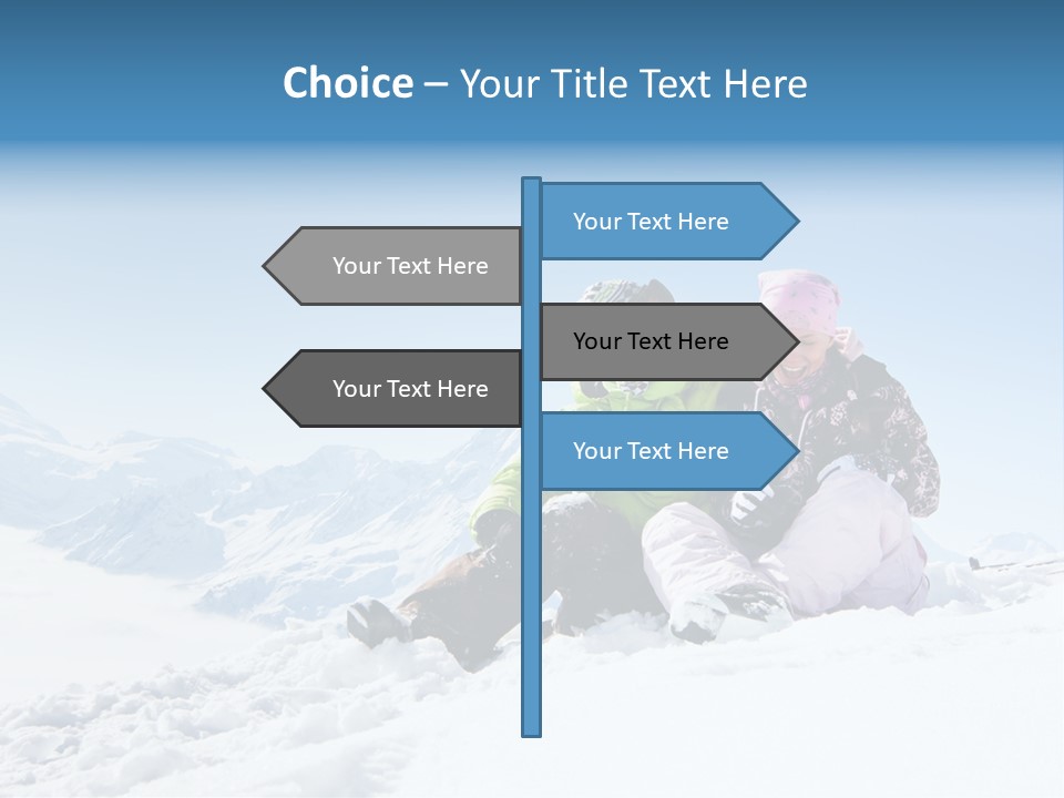 Man Alpine Nice PowerPoint Template