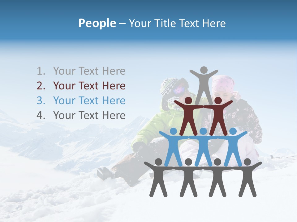 Man Alpine Nice PowerPoint Template