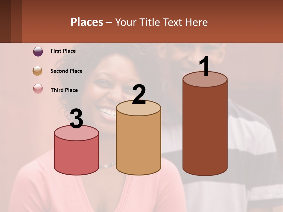 Adult Rose Singleparent PowerPoint Template