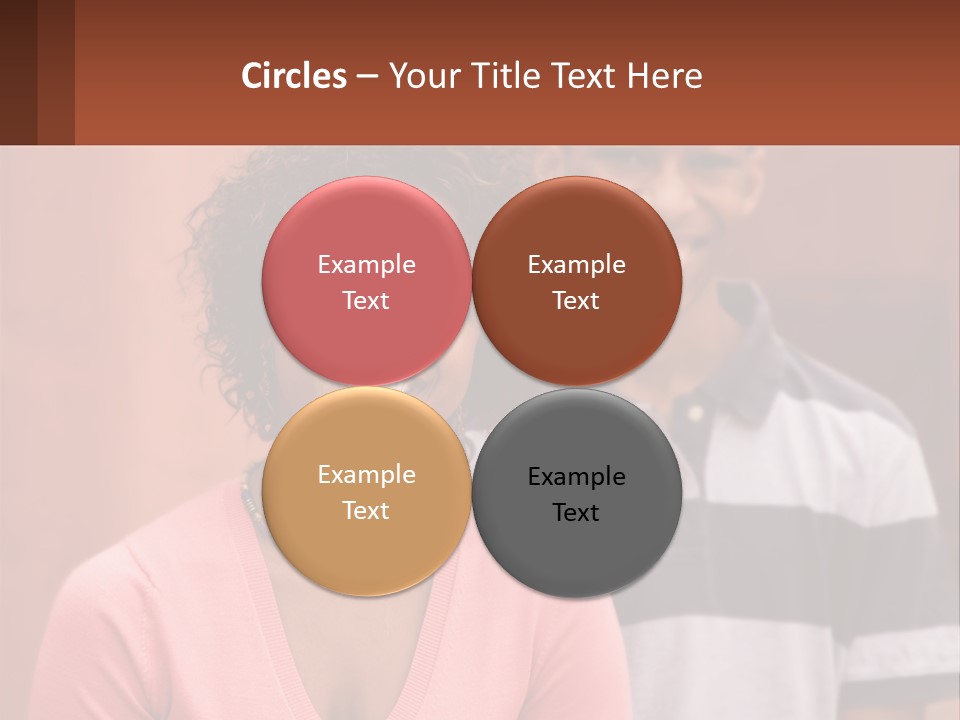 Adult Rose Singleparent PowerPoint Template