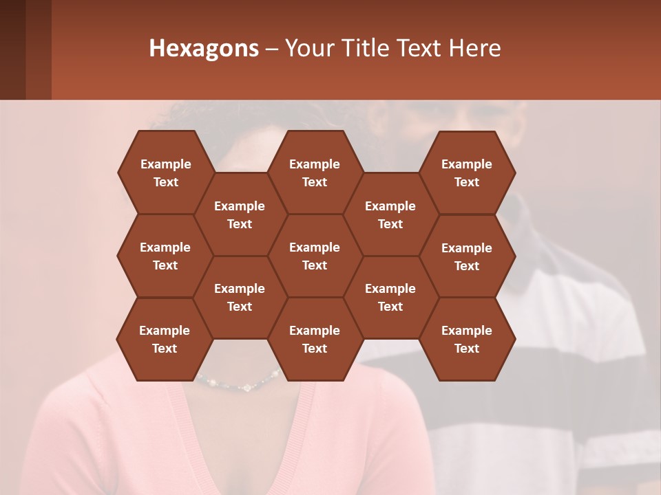 Adult Rose Singleparent PowerPoint Template