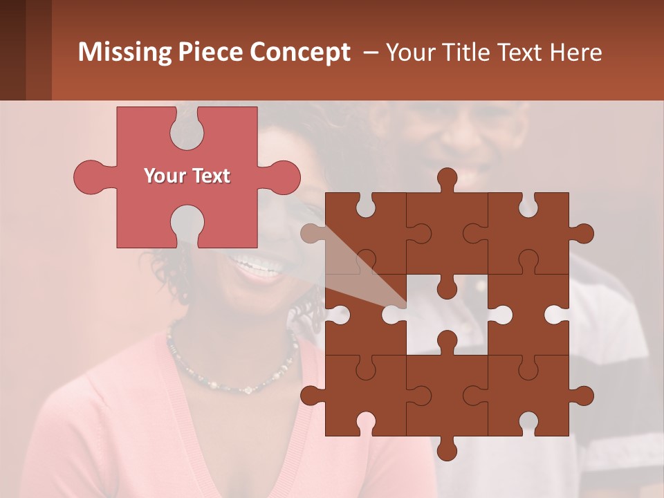 Adult Rose Singleparent PowerPoint Template