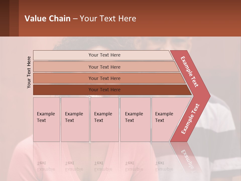Adult Rose Singleparent PowerPoint Template