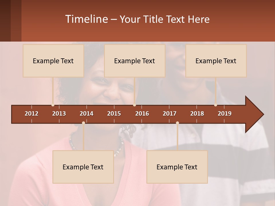 Adult Rose Singleparent PowerPoint Template