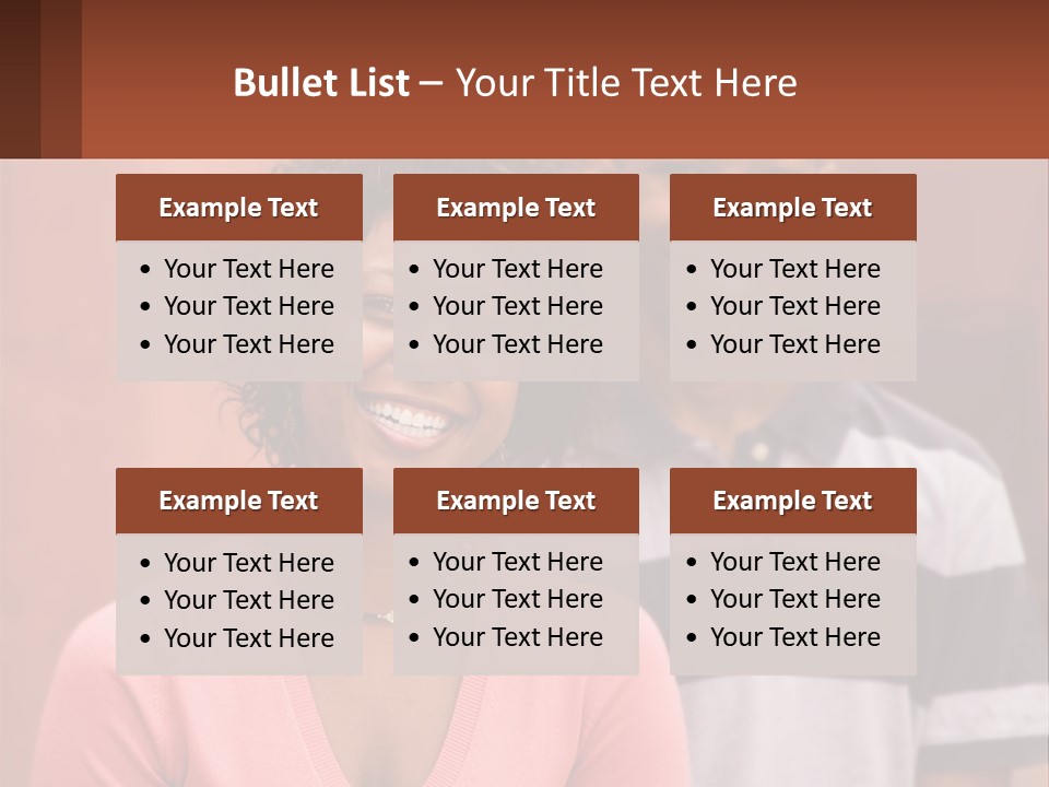 Adult Rose Singleparent PowerPoint Template