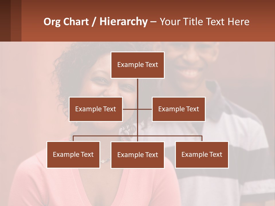 Adult Rose Singleparent PowerPoint Template