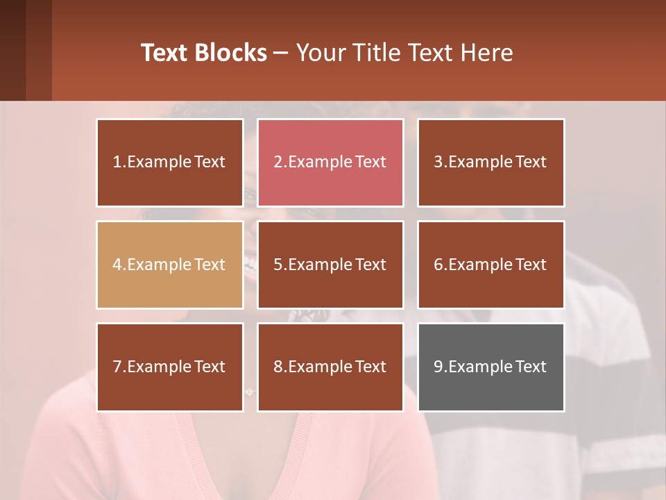 Adult Rose Singleparent PowerPoint Template