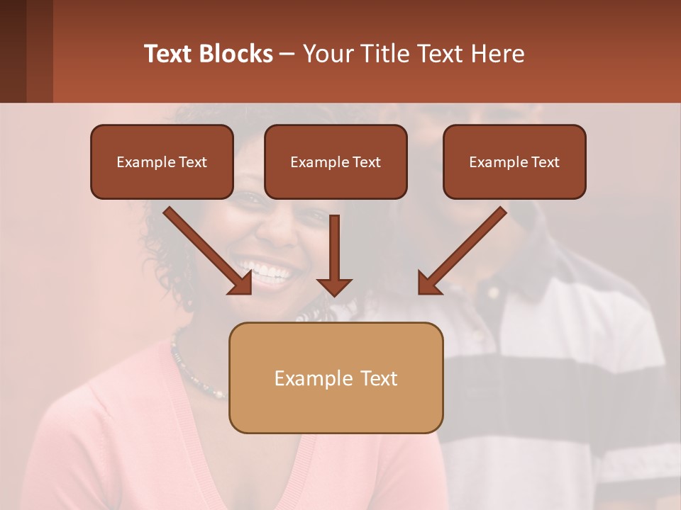 Adult Rose Singleparent PowerPoint Template