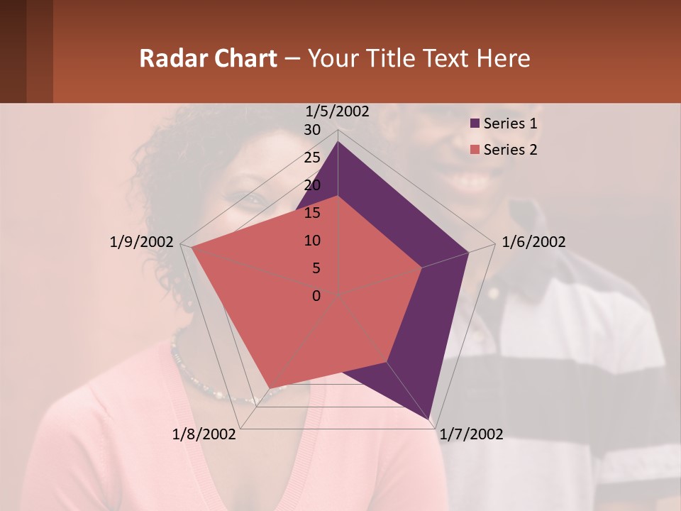Adult Rose Singleparent PowerPoint Template
