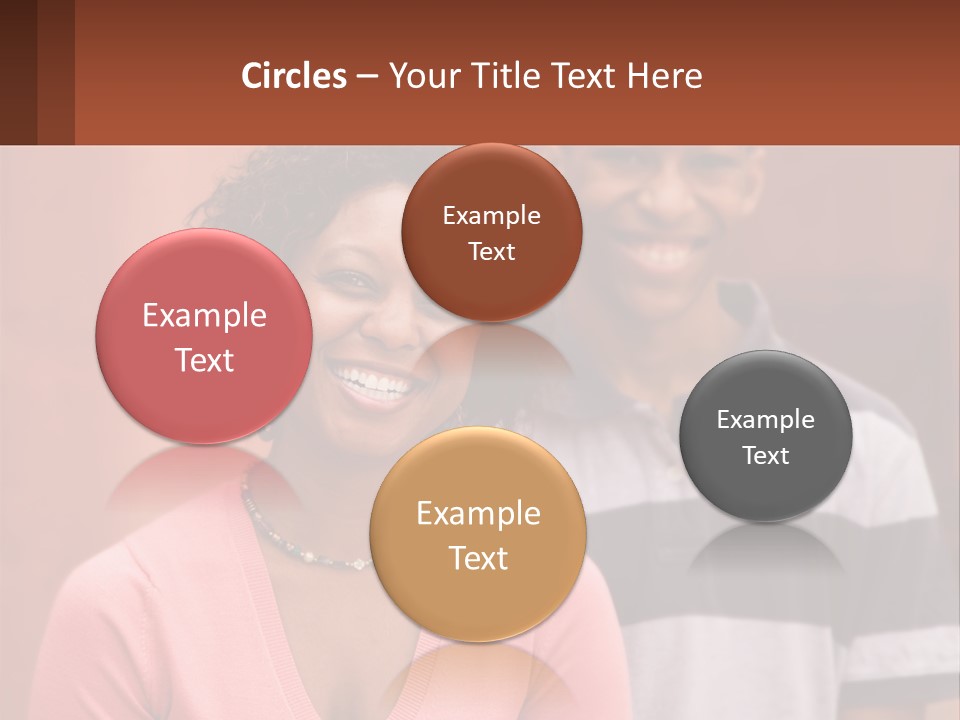 Adult Rose Singleparent PowerPoint Template