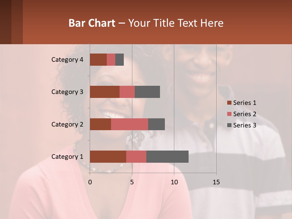 Adult Rose Singleparent PowerPoint Template