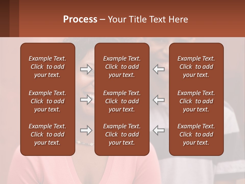 Adult Rose Singleparent PowerPoint Template