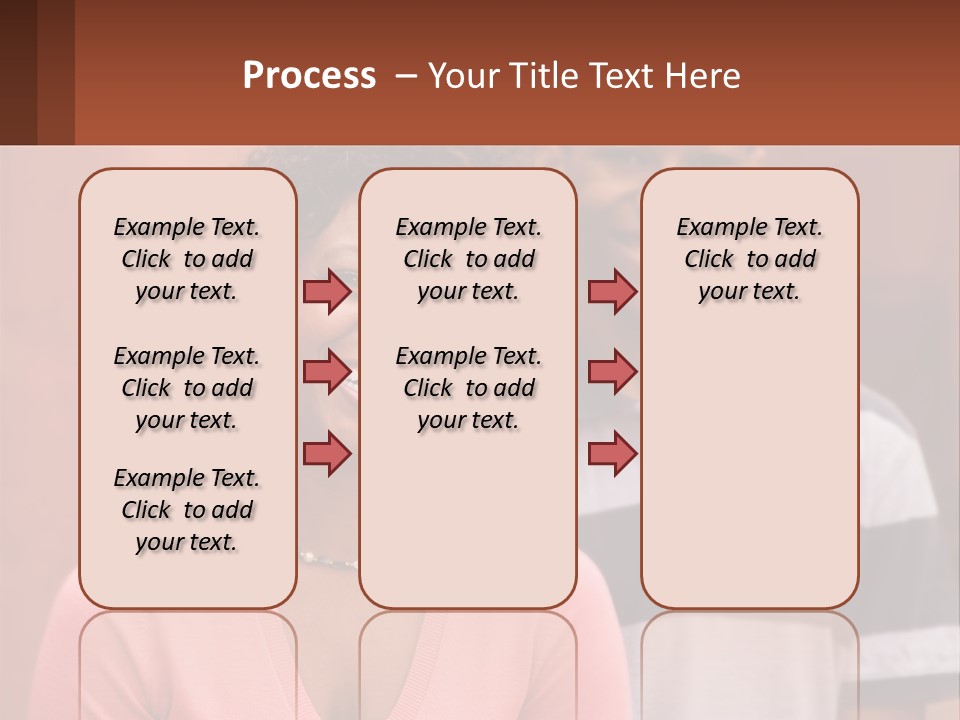 Adult Rose Singleparent PowerPoint Template