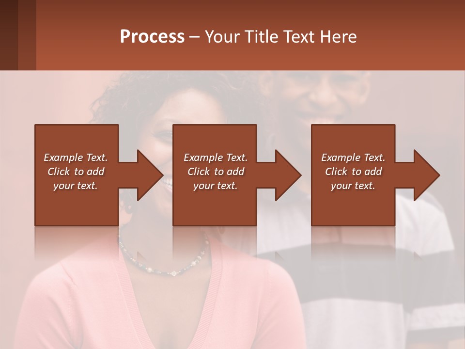 Adult Rose Singleparent PowerPoint Template