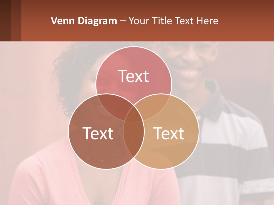 Adult Rose Singleparent PowerPoint Template