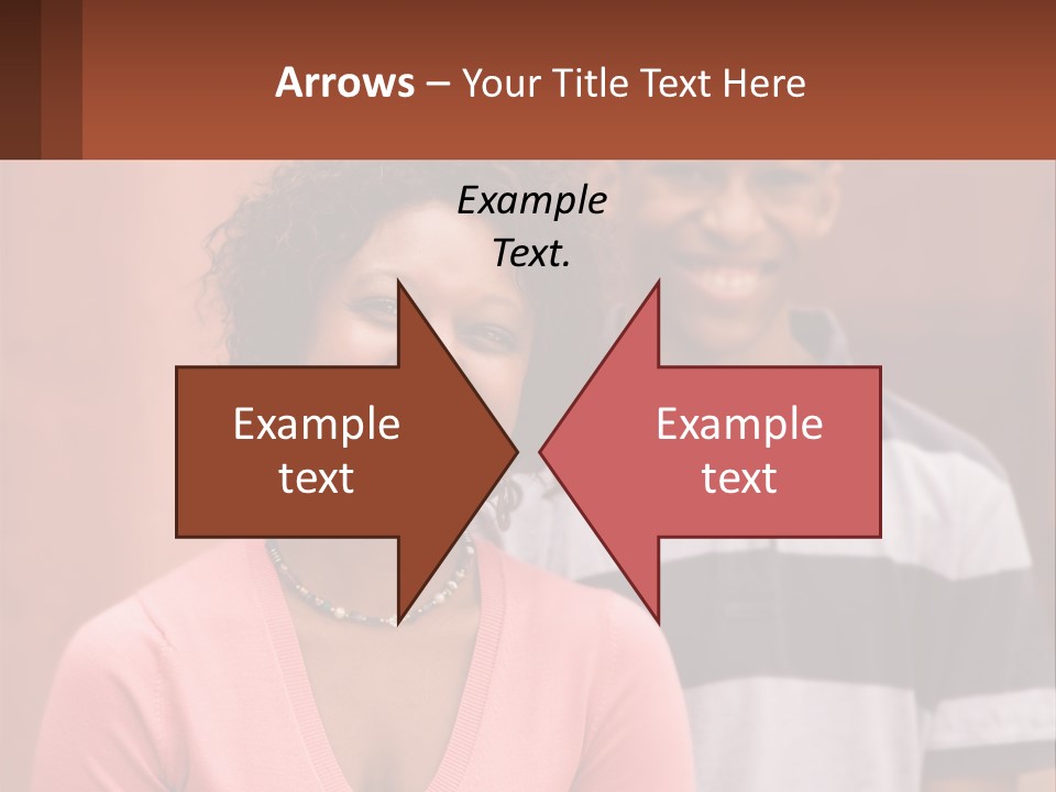 Adult Rose Singleparent PowerPoint Template