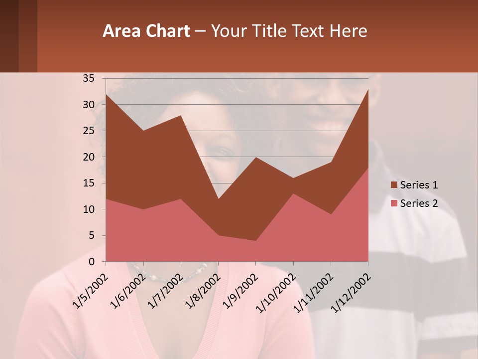 Adult Rose Singleparent PowerPoint Template