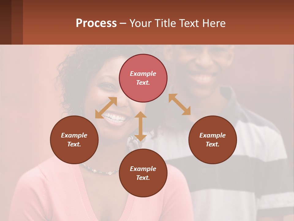 Adult Rose Singleparent PowerPoint Template