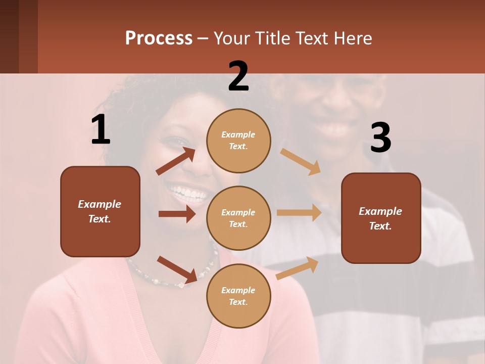 Adult Rose Singleparent PowerPoint Template