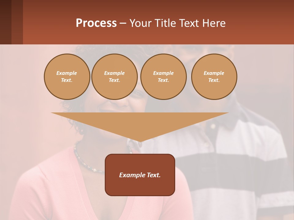 Adult Rose Singleparent PowerPoint Template