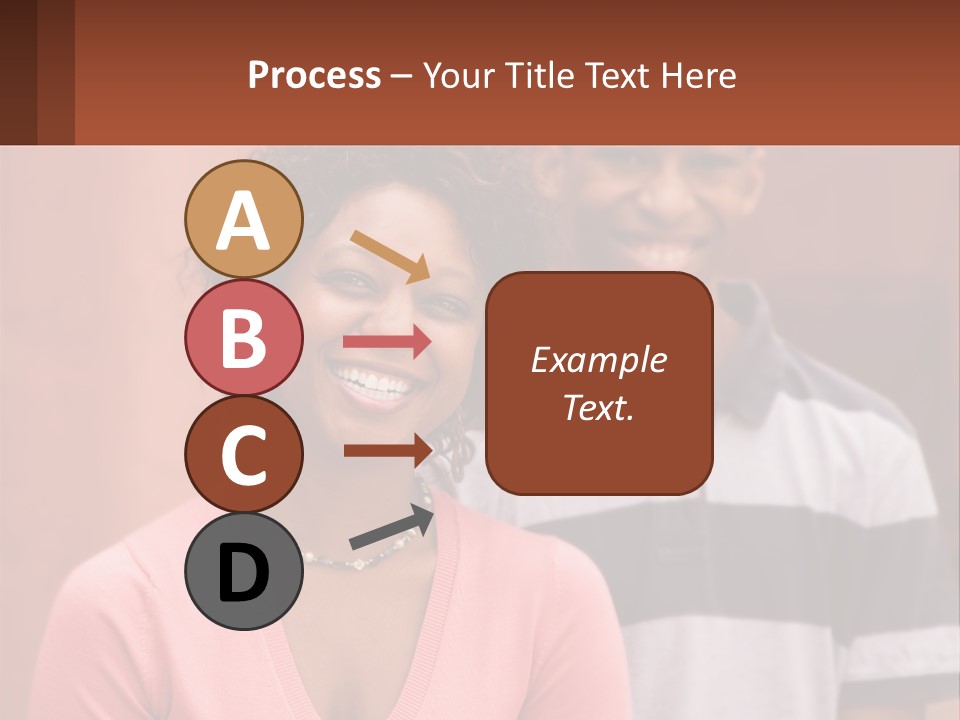 Adult Rose Singleparent PowerPoint Template