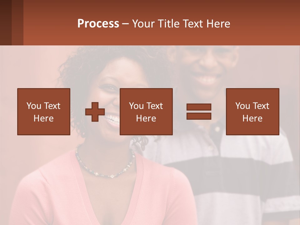 Adult Rose Singleparent PowerPoint Template