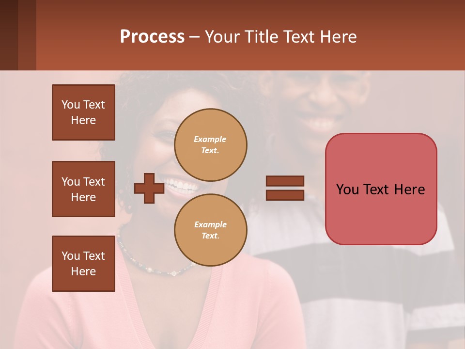 Adult Rose Singleparent PowerPoint Template